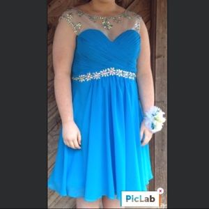 Blue Prom Dress
